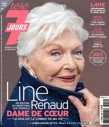 Télé 7 Jours N°3226 Du 26 Mars 2022  [Magazines]