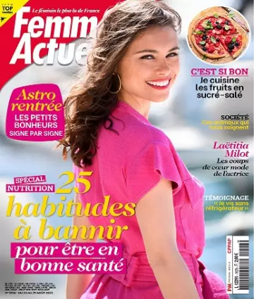 Femme Actuelle N°1926 Du 23 au 29 Août 2021  [Magazines]