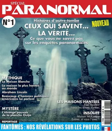 Spécial Paranormal N°1 – Août-Septembre 2022  [Magazines]