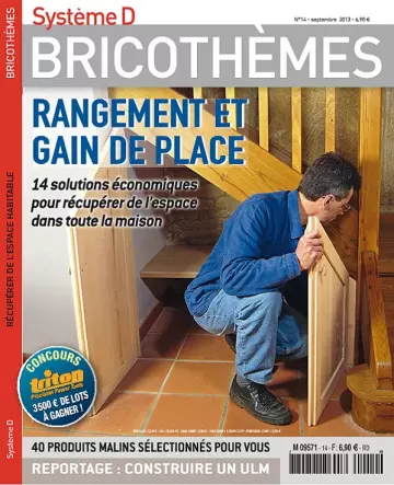 Système D Bricothèmes N°14 – Rangement et Gain De Place  [Magazines]