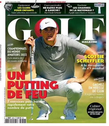 Golf Magazine N°389 – Septembre 2022  [Magazines]