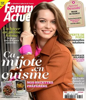 Femme Actuelle N°1937 Du 8 au 14 Novembre 2021  [Magazines]