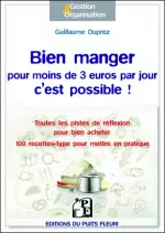 Bien manger pour moins de 3 euros par jour, c’est possible !  [Livres]