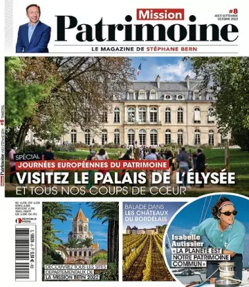 Mission Patrimoine N°8 – Août-Octobre 2022  [Magazines]