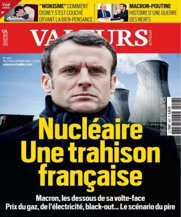 Valeurs Actuelles N°4447 Du 17 au 23 Février 2022  [Magazines]