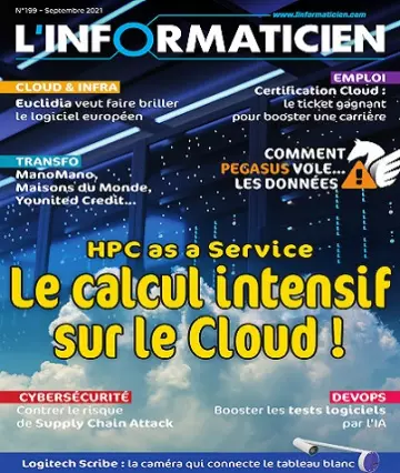 L’Informaticien N°199 – Septembre 2021  [Magazines]