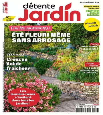 Détente Jardin N°156 – Juillet-Août 2022  [Magazines]