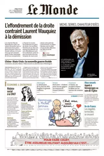 Le Monde du Mardi 4 Juin 2019  [Journaux]