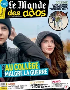 Le Monde des Ados - 27 Novembre 2024  [Magazines]