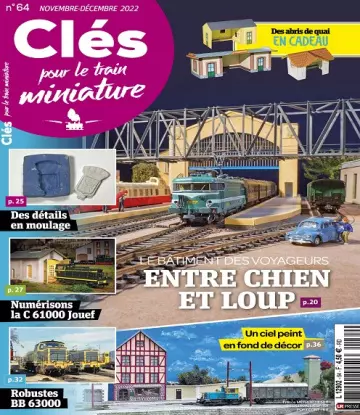 Clés Pour Le Train Miniature N°64 – Novembre-Décembre 2022  [Magazines]