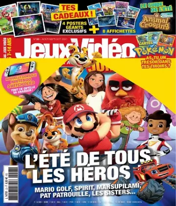 Jeux Vidéo Magazine Junior N°23 – Août-Octobre 2021  [Magazines]