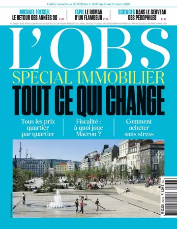 L’Obs N°2837 Du 21 au 27 Mars 2019  [Magazines]