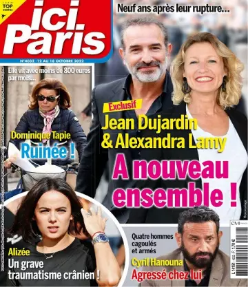 Ici Paris N°4032 Du 12 au 18 Octobre 2022  [Magazines]