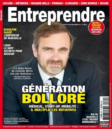 Entreprendre N°361 – Septembre-Novembre 2022  [Magazines]