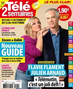 Télé 2 Semaines - 5 Octobre 2024  [Magazines]