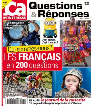 Ça M’Intéresse Questions et Réponses N°38 – Avril-Juin 2022  [Magazines]