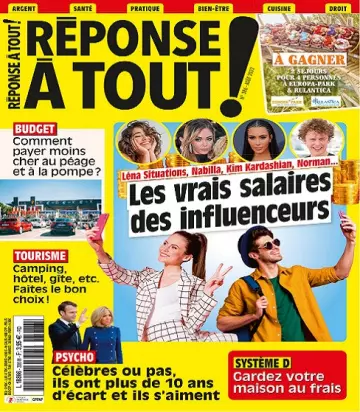 Réponse À Tout N°386 – Août 2022  [Magazines]