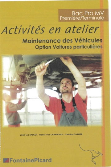 Activités en Atelier BAC-PRO-MV-1er-term  [Livres]