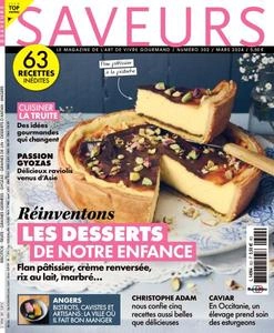 Saveurs France - Mars 2024  [Magazines]