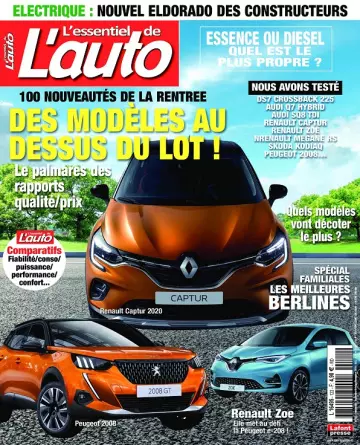 L’Essentiel De L’Auto N°122 – Septembre-Novembre 2019  [Magazines]