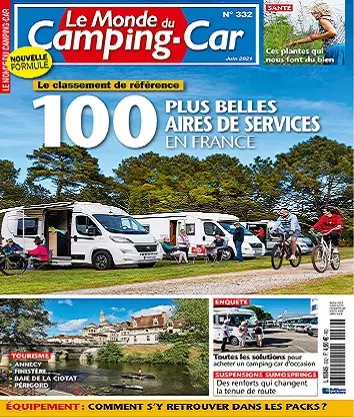 Le Monde Du Camping-Car N°332 – Juin 2021  [Magazines]