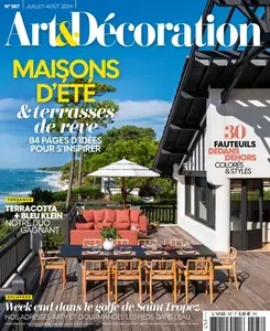 Art & Décoration N.587 - Juillet-Août 2024  [Magazines]