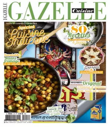 Gazelle Cuisine Hors Série N°3 – Spécial Cuisine Indienne 2022  [Magazines]