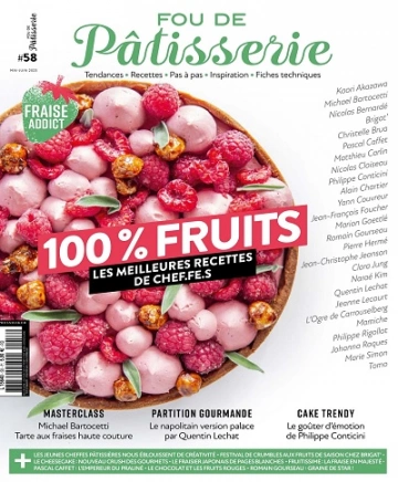 Fou De Pâtisserie N°58 – Mai-Juin 2023  [Magazines]