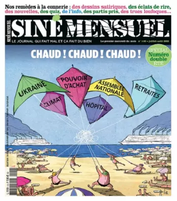 Siné Mensuel N°120 – Juillet-Août 2022  [Magazines]