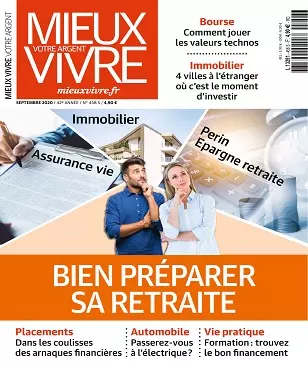 Mieux Vivre Votre Argent N°458 – Septembre 2020  [Magazines]