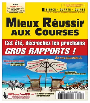 Mieux Réussir aux Courses N°498 – Juillet 2022  [Magazines]