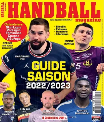 Handball Magazine N°14 – Septembre-Novembre 2022  [Magazines]