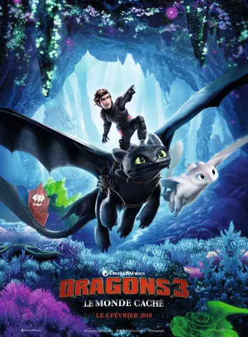 Dragons 3 : Le monde caché  [BDRIP] - TRUEFRENCH