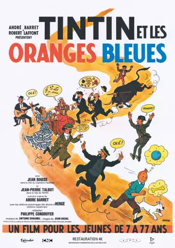 Tintin et les oranges bleues  [DVDRIP] - TRUEFRENCH