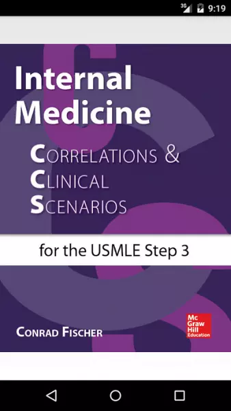 INTERNAL MEDICINE CCS FOR THE USMLE STEP  [Applications]